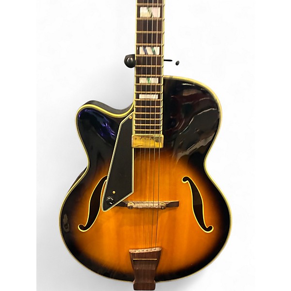 Used Peerless Monarch Sunburst Electric Guitar