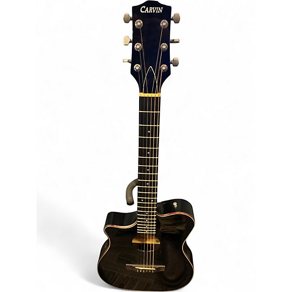 Used Carvin AC375 Black Acoustic Electric Guitar