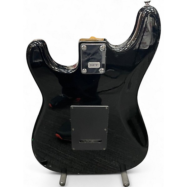 Used Hamer Slammer Black Solid Body Electric Guitar