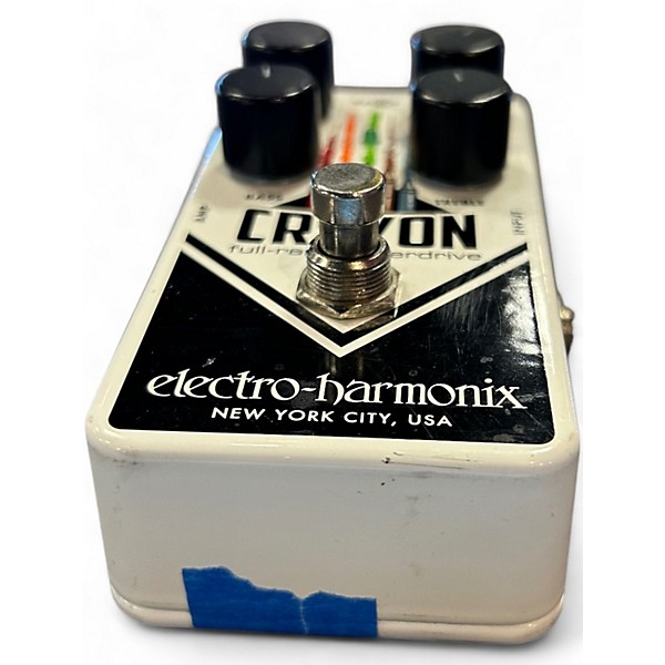 Used Electro-Harmonix Crayon Full Range Overdrive Effect Pedal