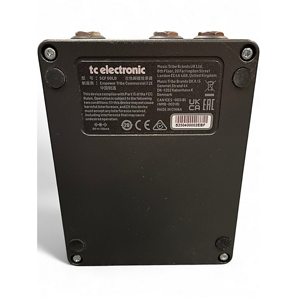 Used TC Electronic SCF GOLD Effect Pedal