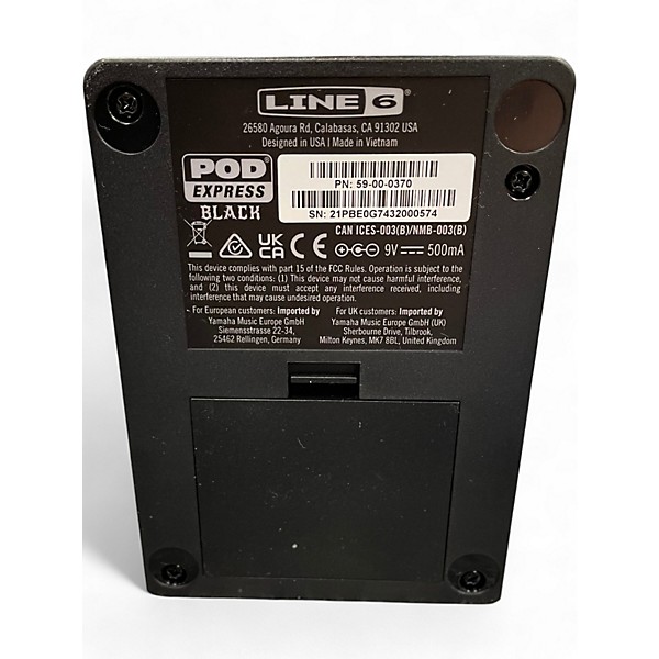 Used Line 6 POD EXPRESS BLACK Effect Processor