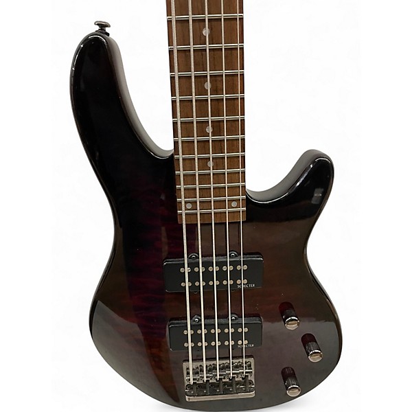 Used Schecter Guitar Research Raiden Special 5 String BLACK CHERRY Electric Bass Guitar