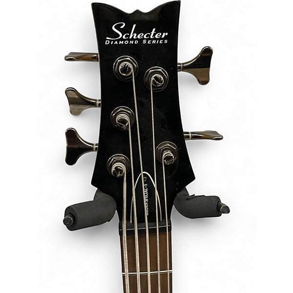 Used Schecter Guitar Research Raiden Special 5 String BLACK CHERRY Electric Bass Guitar