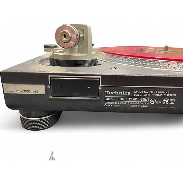 Used Technics SL1200MK5 Turntable
