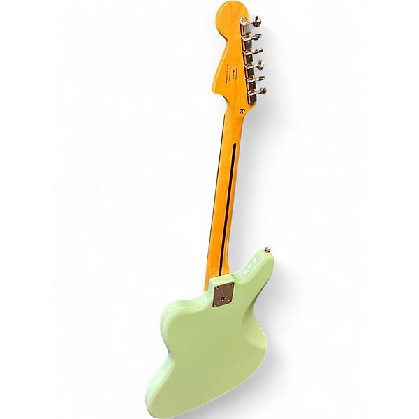Used Squier Vintage Modified Jaguar Surf Green Solid Body Electric Guitar