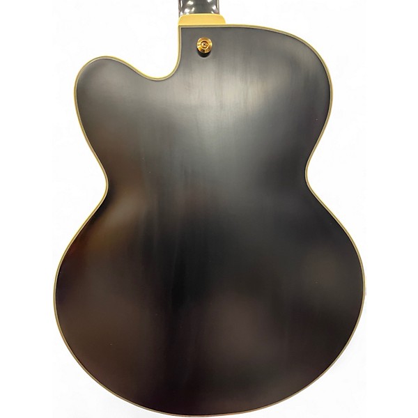 Used 2020s Ibanez Pat Metheny PM3C-BLK 5B-01 Matte Black Satin Acoustic Electric Guitar