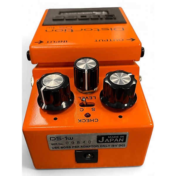 Used BOSS DS1W WAZA DISTORTION Effect Pedal