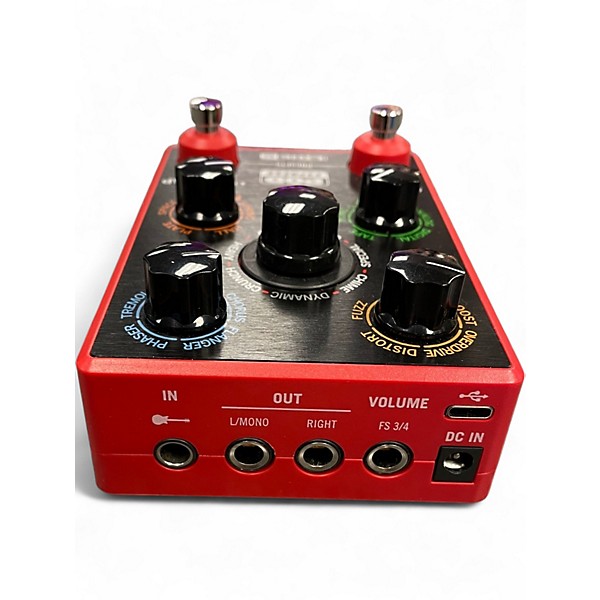 Used Line 6 POD Express RED Guitar Effects Pedal Effect Processor