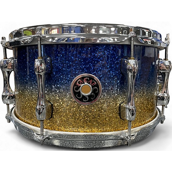 Used 2021 Sakae 13X6.5 Osaka Heritage SD1365MA Lazurite Gold Drum