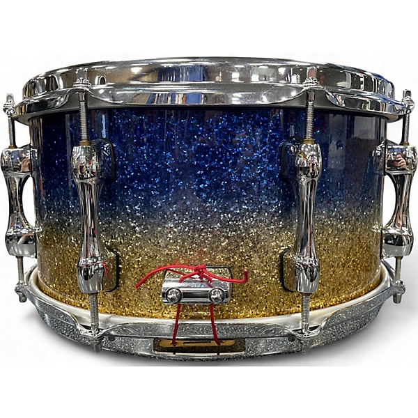 Used 2021 Sakae 13X6.5 Osaka Heritage SD1365MA Lazurite Gold Drum