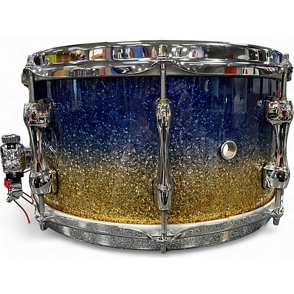 Used 2021 Sakae 13X6.5 Osaka Heritage SD1365MA Lazurite Gold Drum