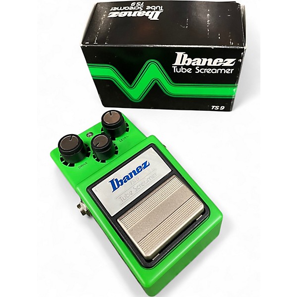 Used Ibanez TS9 Tube Screamer Distortion Effect Pedal