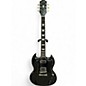 Used Epiphone SG TRADITIONAL PRO BLACK METALLIC Solid Body Electric Guitar thumbnail