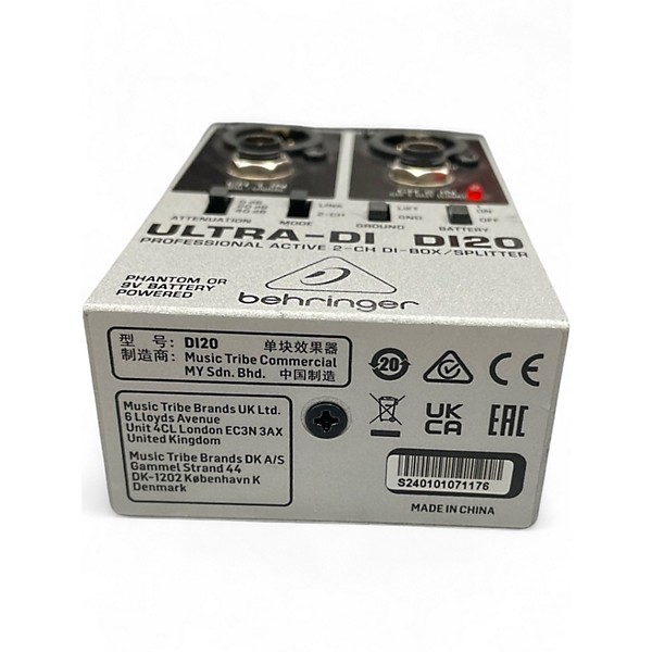 Used Behringer DI20 Ultra Direct Box