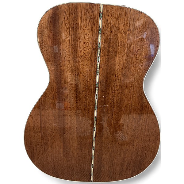 Used Fender PARAMOUNT PO-220E Natural Acoustic Electric Guitar