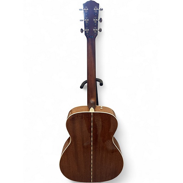 Used Fender PARAMOUNT PO-220E Natural Acoustic Electric Guitar