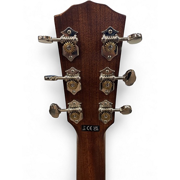 Used Fender PARAMOUNT PO-220E Natural Acoustic Electric Guitar