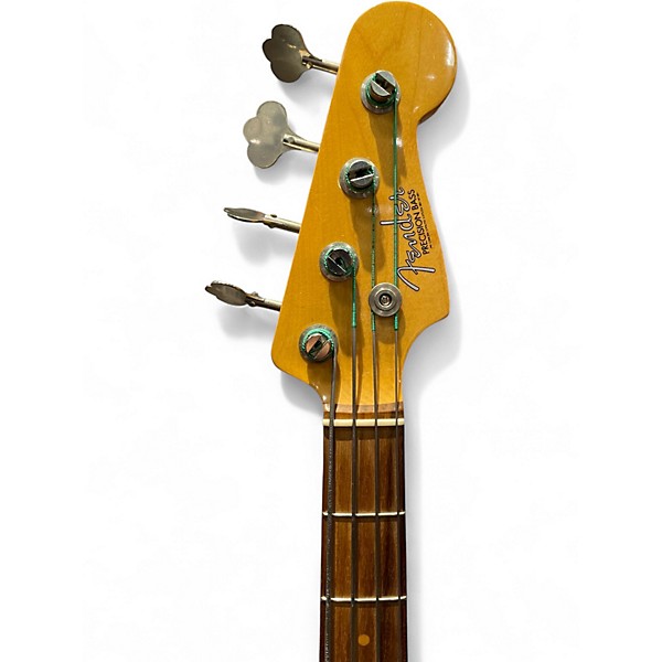 Used Fender American Vintage 1963 Precision Bass 3 Color Sunburst Electric Bass Guitar