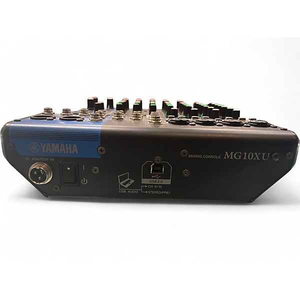 Used Yamaha MG10XU 10 Channel Mixer with Effects Unpowered Mixer