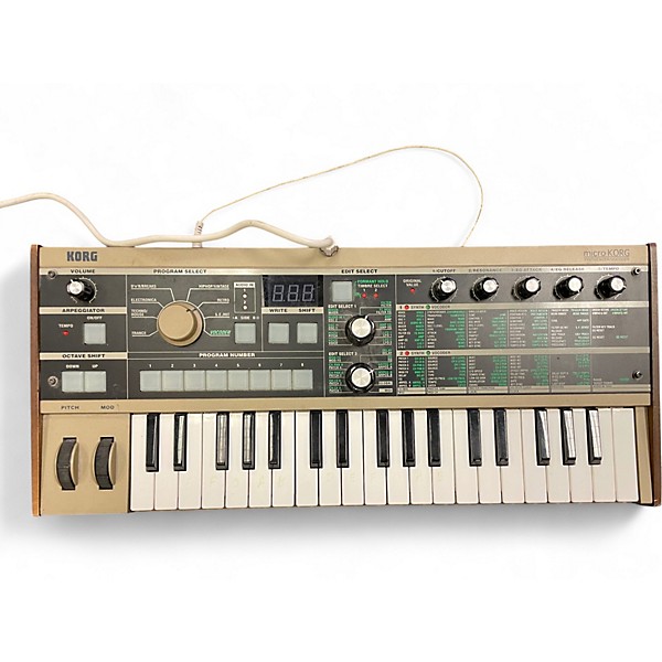 Used KORG microkorg Synthesizer