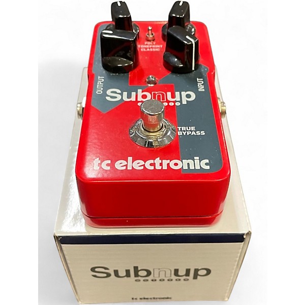 Used TC Electronic Sub N Up Octaver Effect Pedal