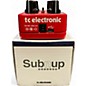 Used TC Electronic Sub N Up Octaver Effect Pedal