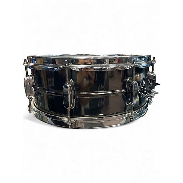 Used TAMA 14X5.5 Metalworks Snare Gunmetal Gray Drum