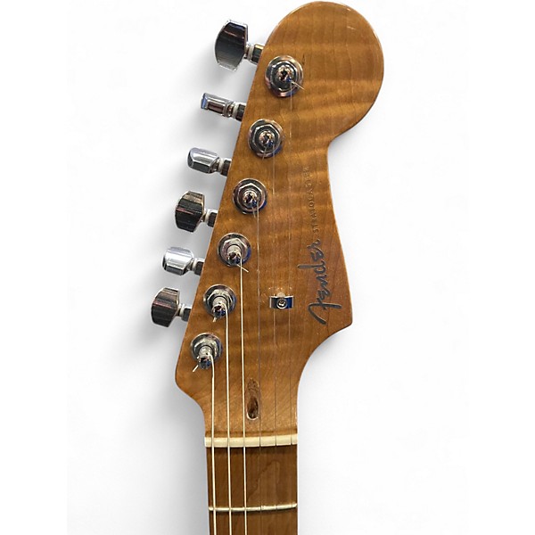 Used Fender American Professional II Stratocaster 3 Tone Sunburst Solid Body Electric Guitar