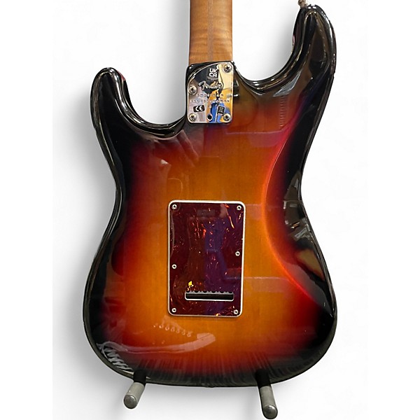 Used Fender American Professional II Stratocaster 3 Tone Sunburst Solid Body Electric Guitar