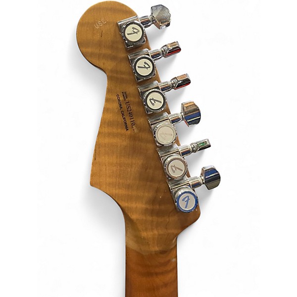 Used Fender American Professional II Stratocaster 3 Tone Sunburst Solid Body Electric Guitar