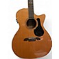Used Alvarez AG75CE Grand Auditorium Natural Acoustic Electric Guitar