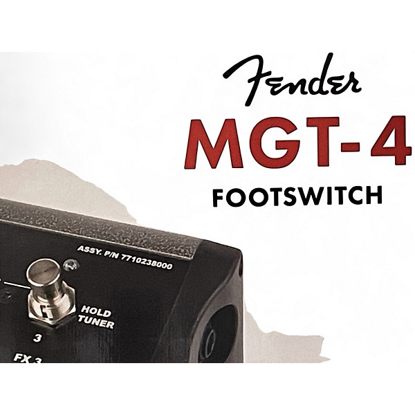 Used Fender MGT-4 Pedal