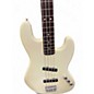 Used Fernandes JJ Olympic White Electric Bass Guitar