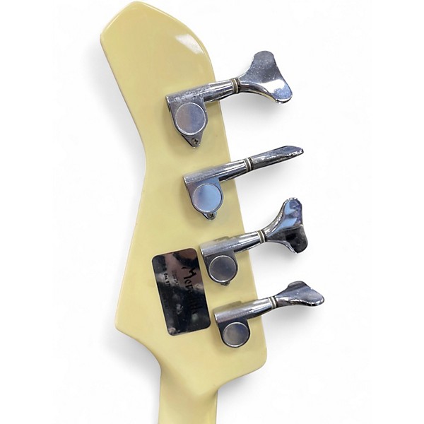 Used Fernandes JJ Olympic White Electric Bass Guitar