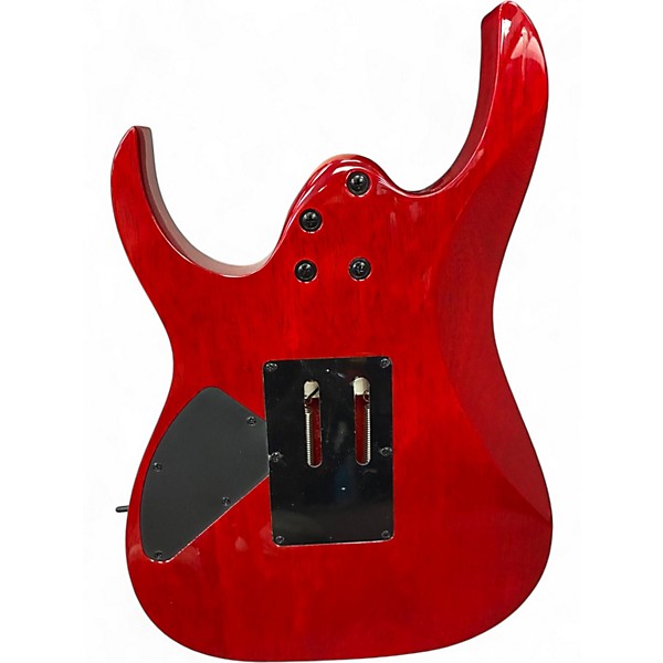 Used Ibanez RG470PB Red Eclipse Burst Solid Body Electric Guitar