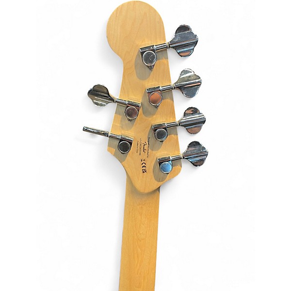 Used Squier AFFINITY JAZZ BASS VI 6 STRING BLACK Electric Bass Guitar