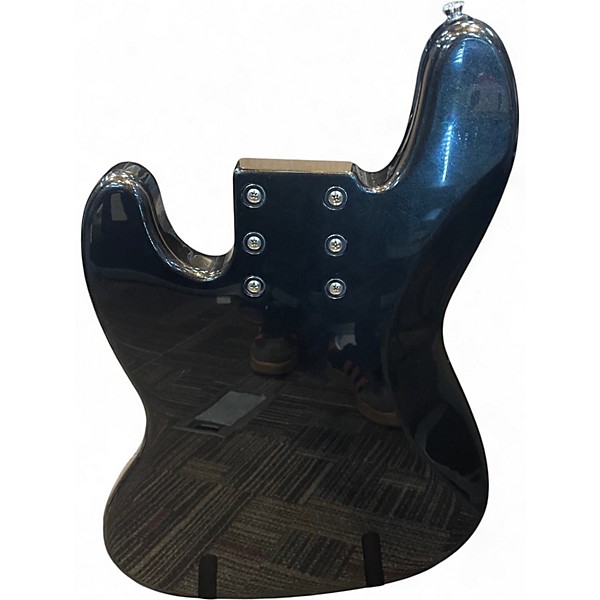 Used Squier AFFINITY JAZZ BASS VI 6 STRING BLACK Electric Bass Guitar