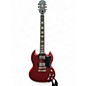 Used Epiphone SG Standard Cherry Solid Body Electric Guitar thumbnail