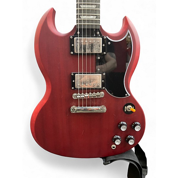 Used Epiphone SG Standard Cherry Solid Body Electric Guitar