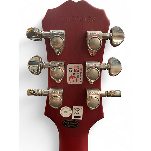 Used Epiphone SG Standard Cherry Solid Body Electric Guitar