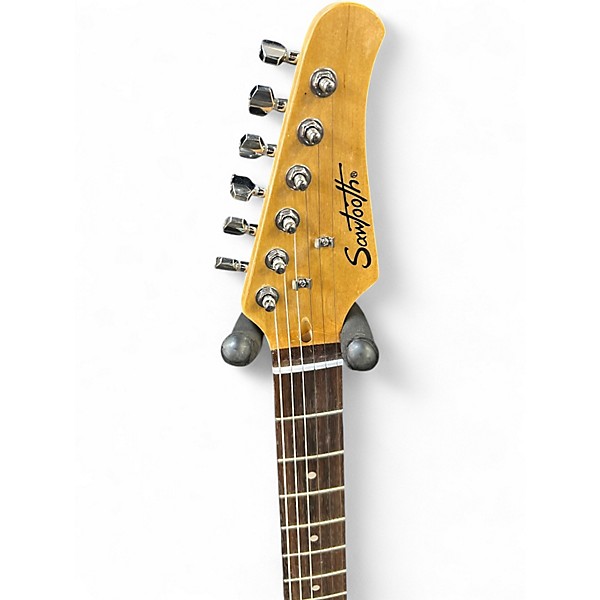Used Sawtooth st-et-scrw Surf Green Solid Body Electric Guitar