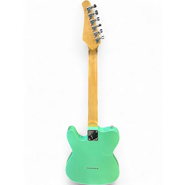 Used Sawtooth st-et-scrw Surf Green Solid Body Electric Guitar