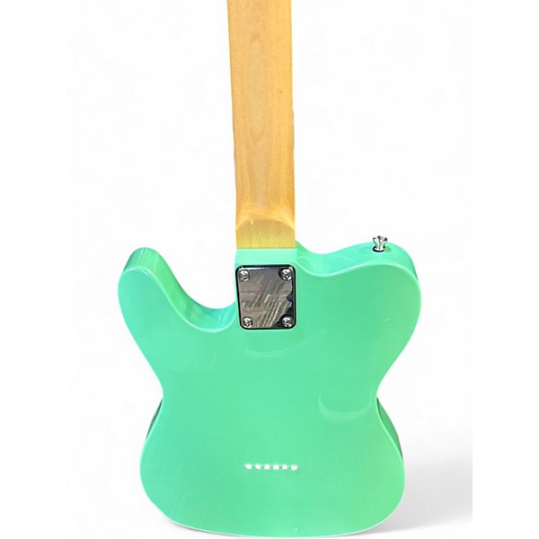 Used Sawtooth st-et-scrw Surf Green Solid Body Electric Guitar