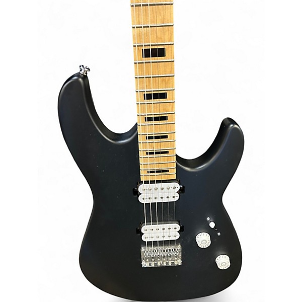 Used Sawtooth st-m24-sbk Black Solid Body Electric Guitar