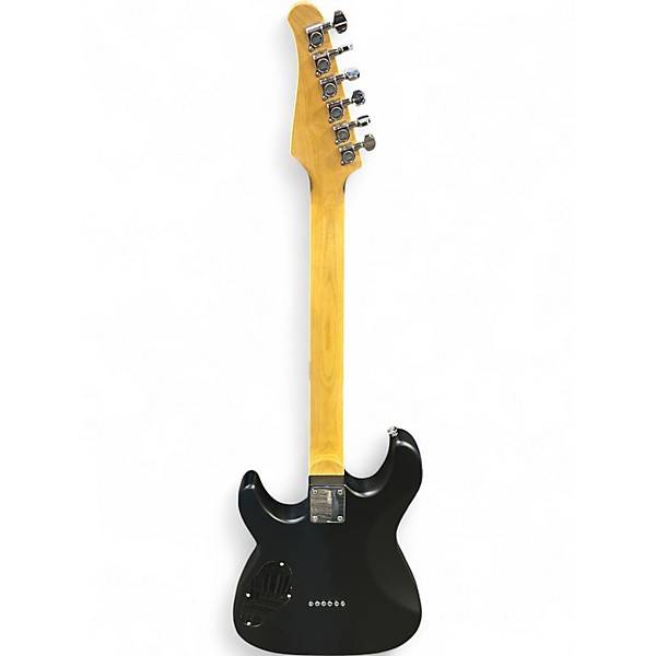 Used Sawtooth st-m24-sbk Black Solid Body Electric Guitar