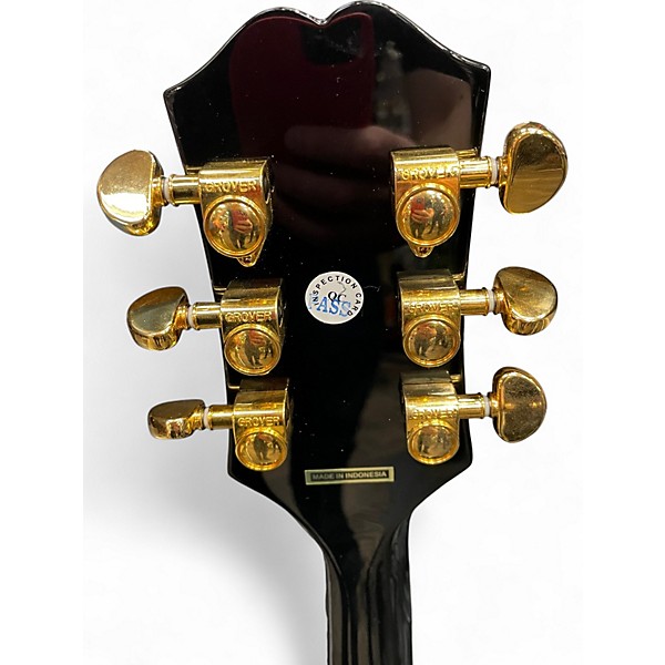 Used Epiphone J 200 EC STUDIO Ebony Burst  Acoustic Guitar