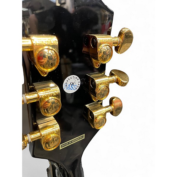 Used Epiphone J 200 EC STUDIO Ebony Burst  Acoustic Guitar