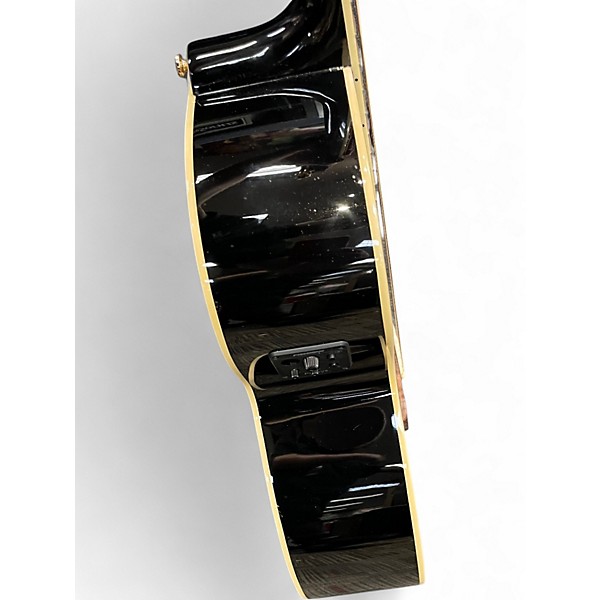 Used Epiphone J 200 EC STUDIO Ebony Burst  Acoustic Guitar