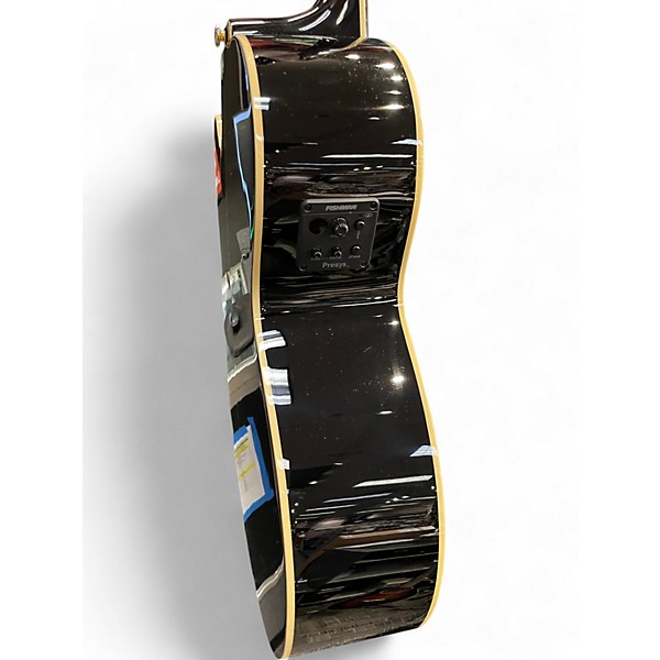 Used Epiphone J 200 EC STUDIO Ebony Burst  Acoustic Guitar